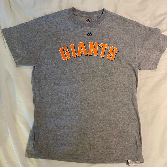 Majestic Other - Gray New York Giants T-Shirt